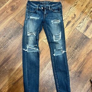 AE super low jeggings